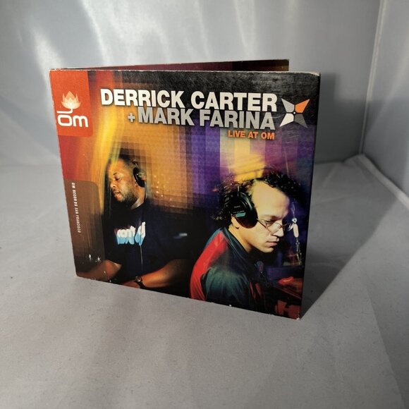 Live at OM by Mark Farina + Derrick Carter CD 2004 OM Records 2 Discs Tested - Picture 1 of 3